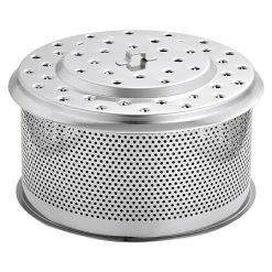 BAUHAUS LotusGrill Edelstahlkohlebehälter XL Geeignet Für: LotusGrill XL