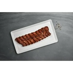 BAUHAUS Weber Serviertablett Porzellan L X B: 40,3 X 22,1 Cm, Porzellan, Weiß -BAUHAUS sales 12 1163