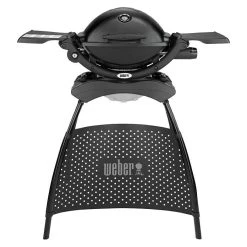 BAUHAUS Weber Gasgrill Q 1200 Anzahl Brenner: 1, Hauptgrillfläche: 43 X 32 Cm, 2,49 KW, Schwarz