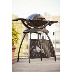 BAUHAUS Weber Gasgrill Q 1200 Anzahl Brenner: 1, Hauptgrillfläche: 43 X 32 Cm, 2,49 KW, Schwarz -BAUHAUS sales 12 1197