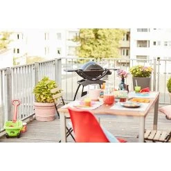 BAUHAUS Weber Gasgrill Q 1200 Anzahl Brenner: 1, Hauptgrillfläche: 43 X 32 Cm, 2,49 KW, Schwarz -BAUHAUS sales 12 1198