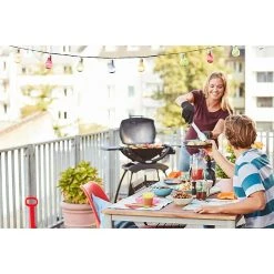 BAUHAUS Weber Gasgrill Q 1200 Anzahl Brenner: 1, Hauptgrillfläche: 43 X 32 Cm, 2,49 KW, Schwarz -BAUHAUS sales 12 1200