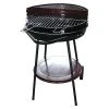 BAUHAUS Grillstar Rundgrill Arizona Schwarz/Silber, Hauptgrillfläche: Ø 48,5 Cm