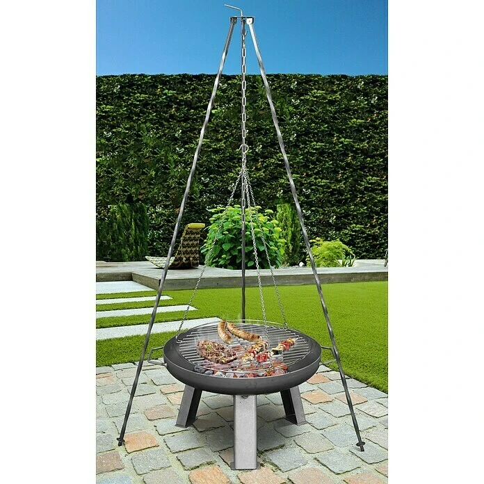 BAUHAUS Buschbeck Schwenkgrill Passend Für: Buschbeck Feuerschale Ø 60 Cm 2 BAUHAUS Buschbeck Schwenkgrill Passend Für: Buschbeck Feuerschale Ø 60 Cm – Bild 2