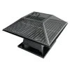 BAUHAUS Grillstar Holzkohlegrill Firebowl Schwarz, Hauptgrillfläche: 43 X 43 Cm, L X B X H: 45 X 45 X 34,5 Cm