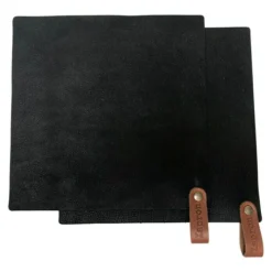 BAUHAUS Xapron Topflappen Utah L X B: 24,5 X 24,5 Cm, Leder, Schwarz