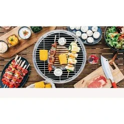 BAUHAUS LotusGrill Raucharmer Holzkohlegrill Classic Limettengrün, Hauptgrillfläche: Ø 32 Cm -BAUHAUS sales 12 1423