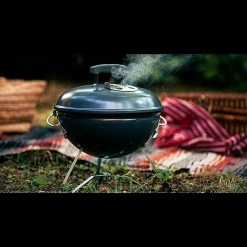 BAUHAUS Weber Kugelgrill Smokey Joe Premium Schwarz, Hauptgrillfläche: Ø 37 Cm -BAUHAUS sales 12 1467