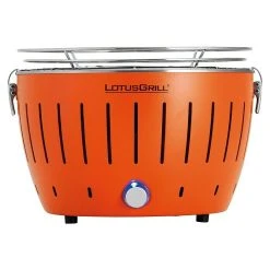BAUHAUS LotusGrill Raucharmer Holzkohlegrill Classic Mandarinenorange, Hauptgrillfläche: Ø 32 Cm -BAUHAUS sales 12 1484