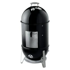 BAUHAUS Weber RÀucherofen Smokey Mountain Cooker Schwarz, HauptgrillflÀche: 2 X à 47 Cm