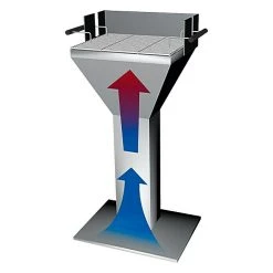 BAUHAUS Grillstar Trichtergrill Colorado Silber, Hauptgrillfläche: 48 X 46 Cm -BAUHAUS sales 12 1552