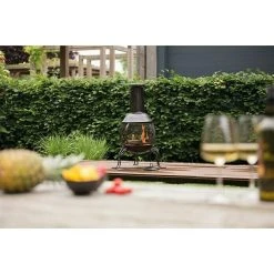 BAUHAUS RedFire Gartenkamin Sauda Ø X H: 38 X 90,5 Cm, Stahl -BAUHAUS sales 12 1564