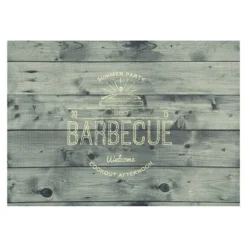 BAUHAUS Bodenschutzmatte L X B: 120 X 75 Cm, BBQ Holz