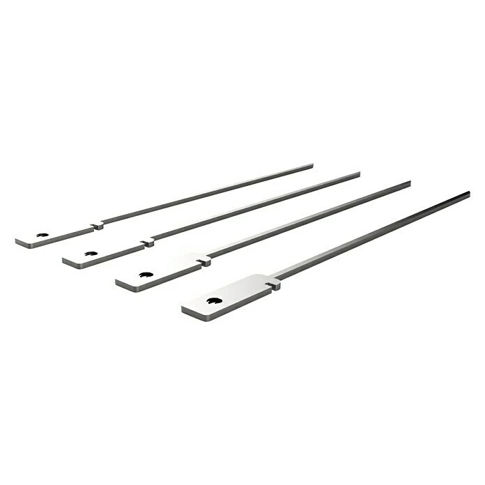 BAUHAUS Knister Grillspieße 4 Stk., Edelstahl 2 BAUHAUS Knister Grillspieße 4 Stk., Edelstahl – Bild 2