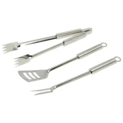 BAUHAUS Grillstar Grillbesteck 3 -tlg., Edelstahl