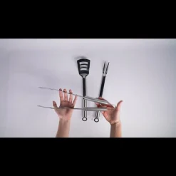 BAUHAUS Grillstar Grillbesteck 3 -tlg., Edelstahl -BAUHAUS sales 12 307