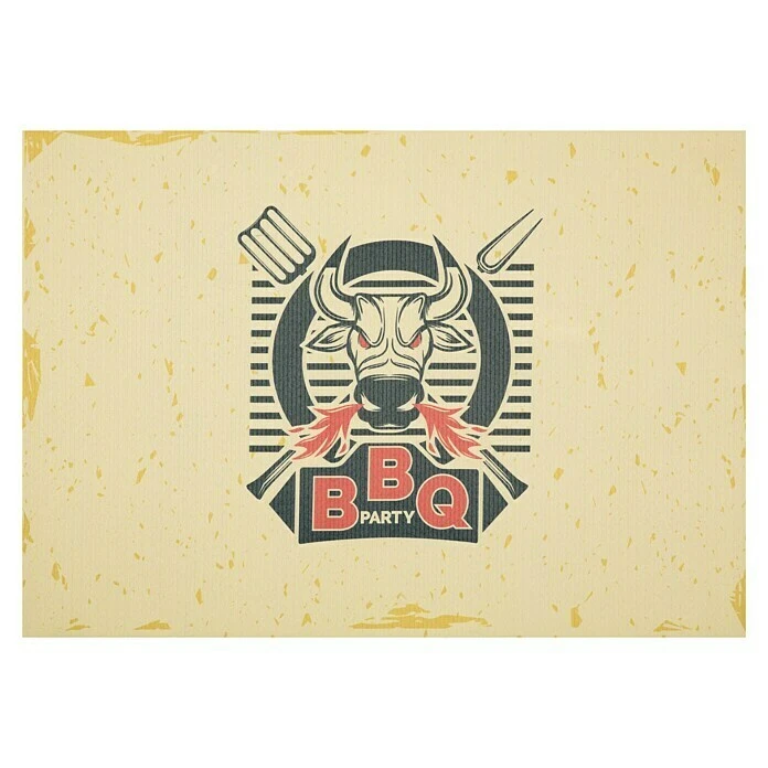 BAUHAUS Bodenschutzmatte L X B: 120 X 75 Cm, BBQ Party 1 BAUHAUS Bodenschutzmatte L X B: 120 X 75 Cm, BBQ Party