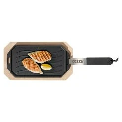 BAUHAUS Cozze Grillpfanne Gusseisen, L X B: 30 X 15 Cm