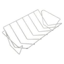 BAUHAUS Char-Broil Spare-Rib-Halter Grill+ Edelstahl, L X B X H: 35 X 21,1 X 11,1 Cm
