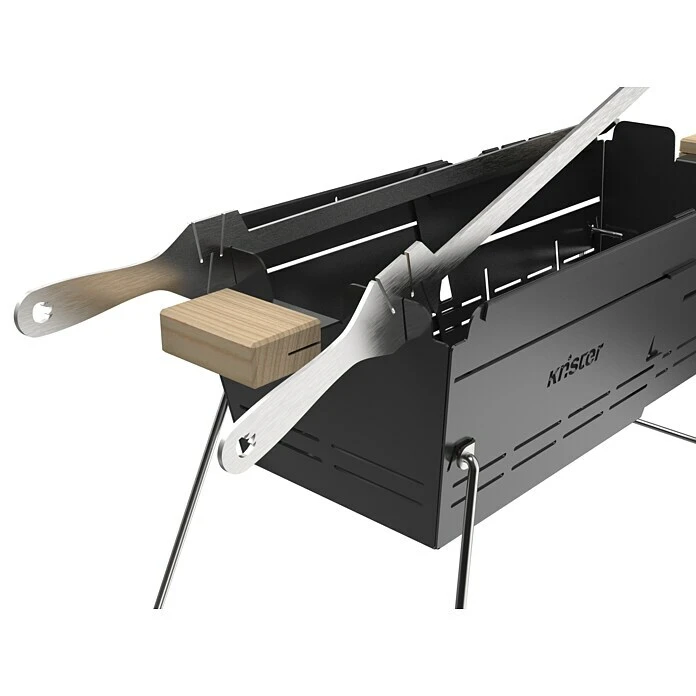 BAUHAUS Knister Grillspieß Grillschwert 65 X 4,5 Cm, Edelstahl, 2 Stk. 6 BAUHAUS Knister Grillspieß Grillschwert 65 X 4,5 Cm, Edelstahl, 2 Stk. – Bild 6