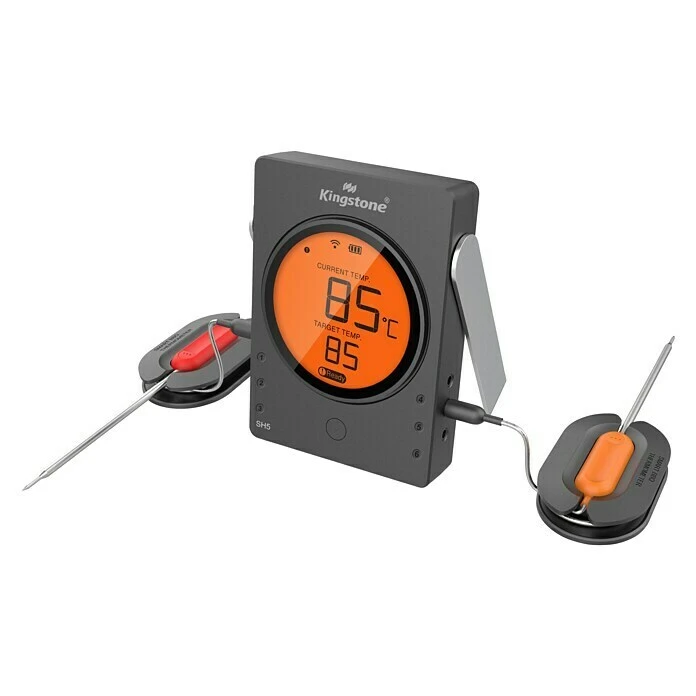 BAUHAUS Kingstone Grill-Thermometer Digital, Schwarz 1 BAUHAUS Kingstone Grill-Thermometer Digital, Schwarz