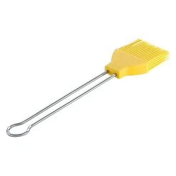 BAUHAUS LotusGrill Marinier-Pinsel Gelb, Material Borsten: Silikon