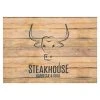 BAUHAUS Bodenschutzmatte L X B: 120 X 75 Cm, Steakhouse Planken
