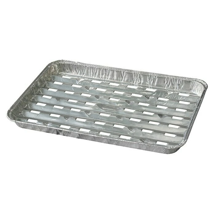 BAUHAUS Grillstar Grillschale L X B X H: 34 X 22,6 X 2,8 Cm, Aluminium 1 BAUHAUS Grillstar Grillschale L X B X H: 34 X 22,6 X 2,8 Cm, Aluminium