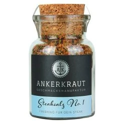 BAUHAUS Ankerkraut Steak-Gewürzzubereitung Steaksalz No. 1 80 G