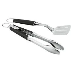 BAUHAUS Weber Grillbesteck Kompakt 2 -tlg., Edelstahl -BAUHAUS sales 12 743