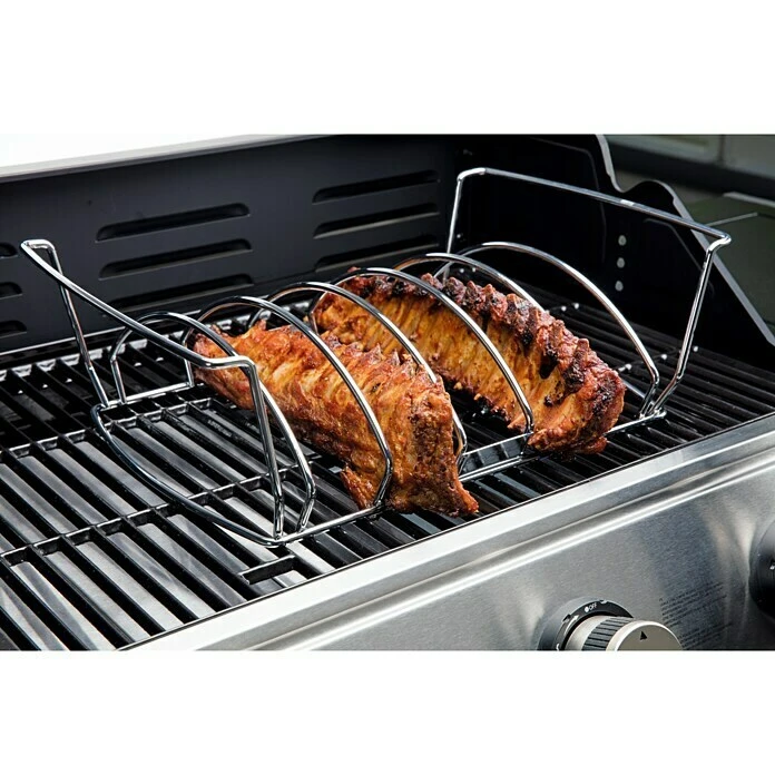 BAUHAUS Kingstone Bratenkorb Spare Rib-Halter 42 X 26 X 12 Cm 3 BAUHAUS Kingstone Bratenkorb Spare Rib-Halter 42 X 26 X 12 Cm – Bild 3